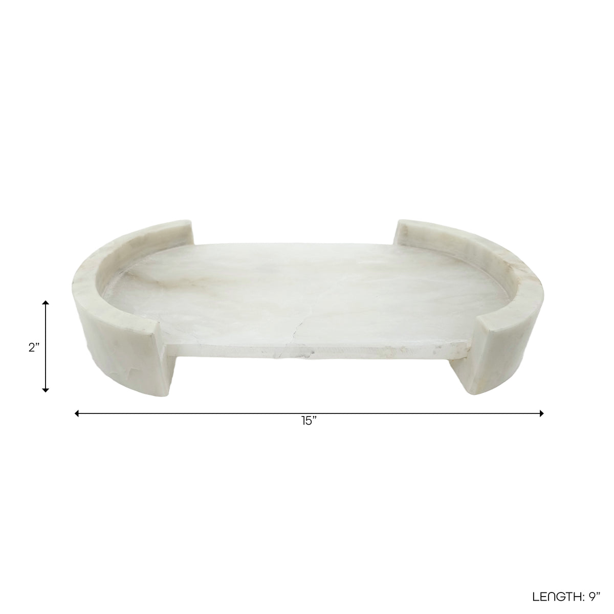 Eatonrun White Tray — 2″ — additional view