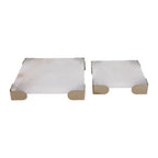 Janeview Set of 2 White Tray — 2″ — additional view