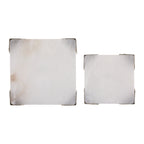 Janeview Set of 2 White Tray — 2″ — additional view