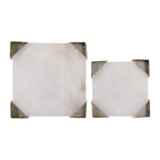 Janeview Set of 2 White Tray — 2″ — additional view