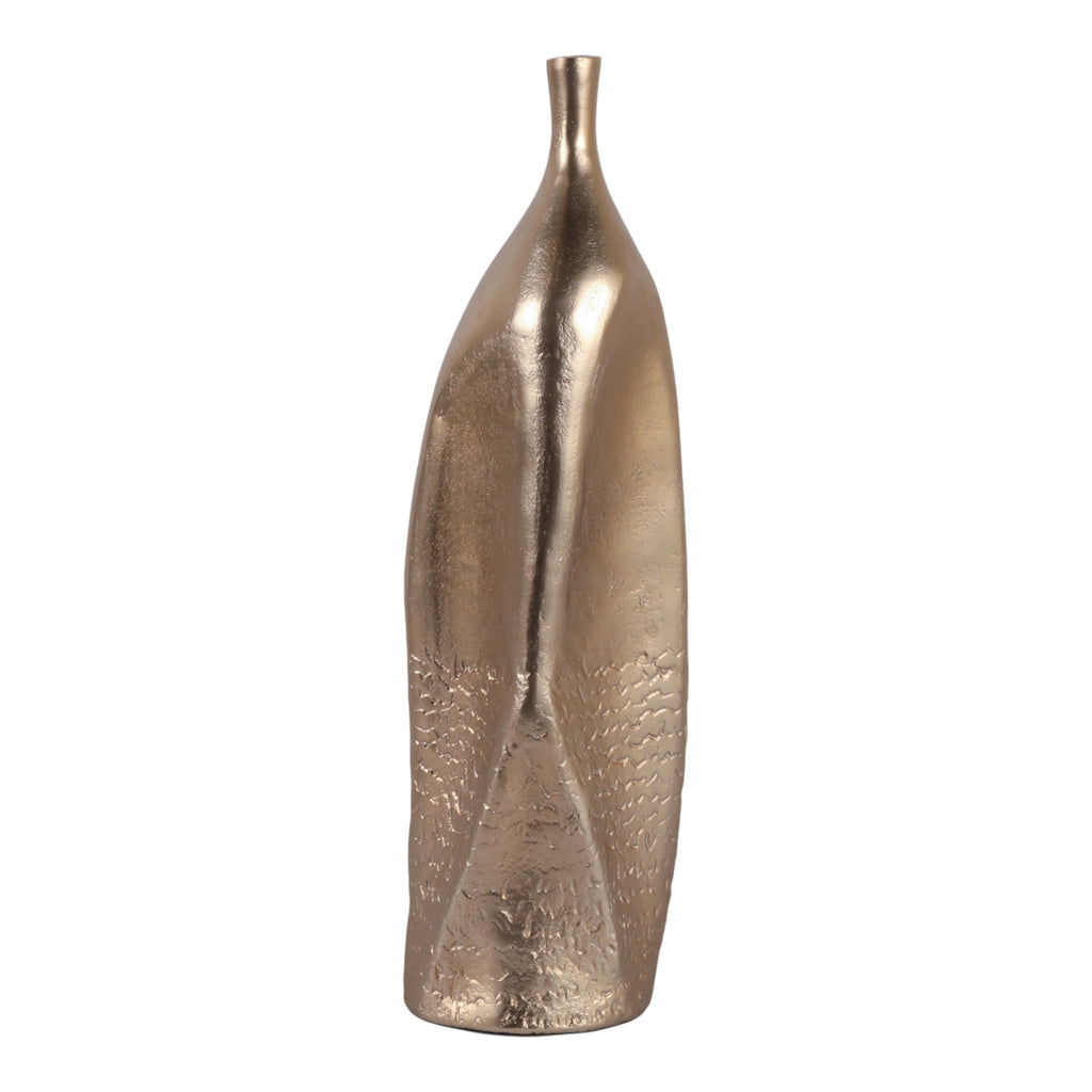 Sagebeach Gold Vase — 20″ — additional view