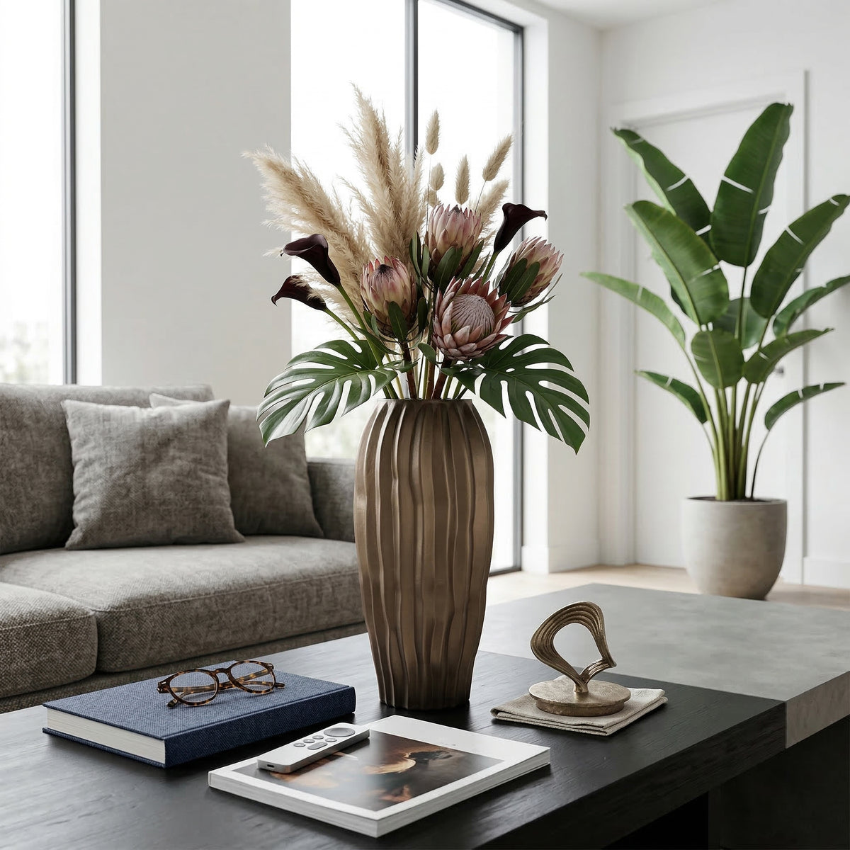 Shaywell Gray Jar — 17″ — additional view