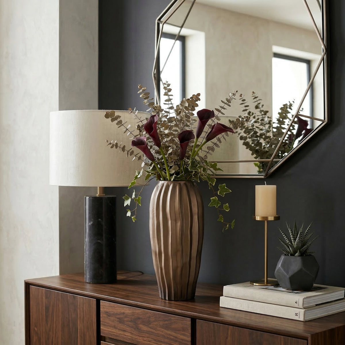 Shaywell Gray Jar — 17″ — additional view