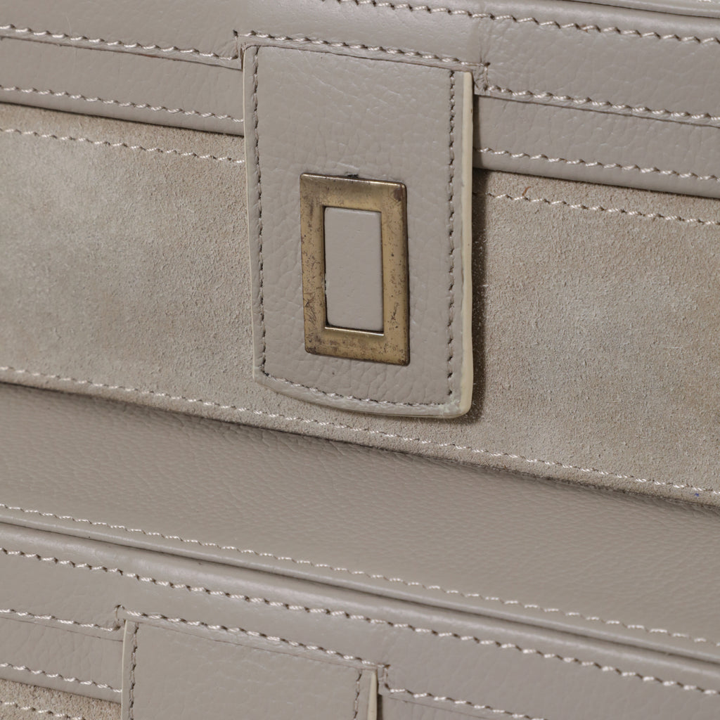 Bentonbeach Set of 2 Ivory Boxes — 5″ — additional view