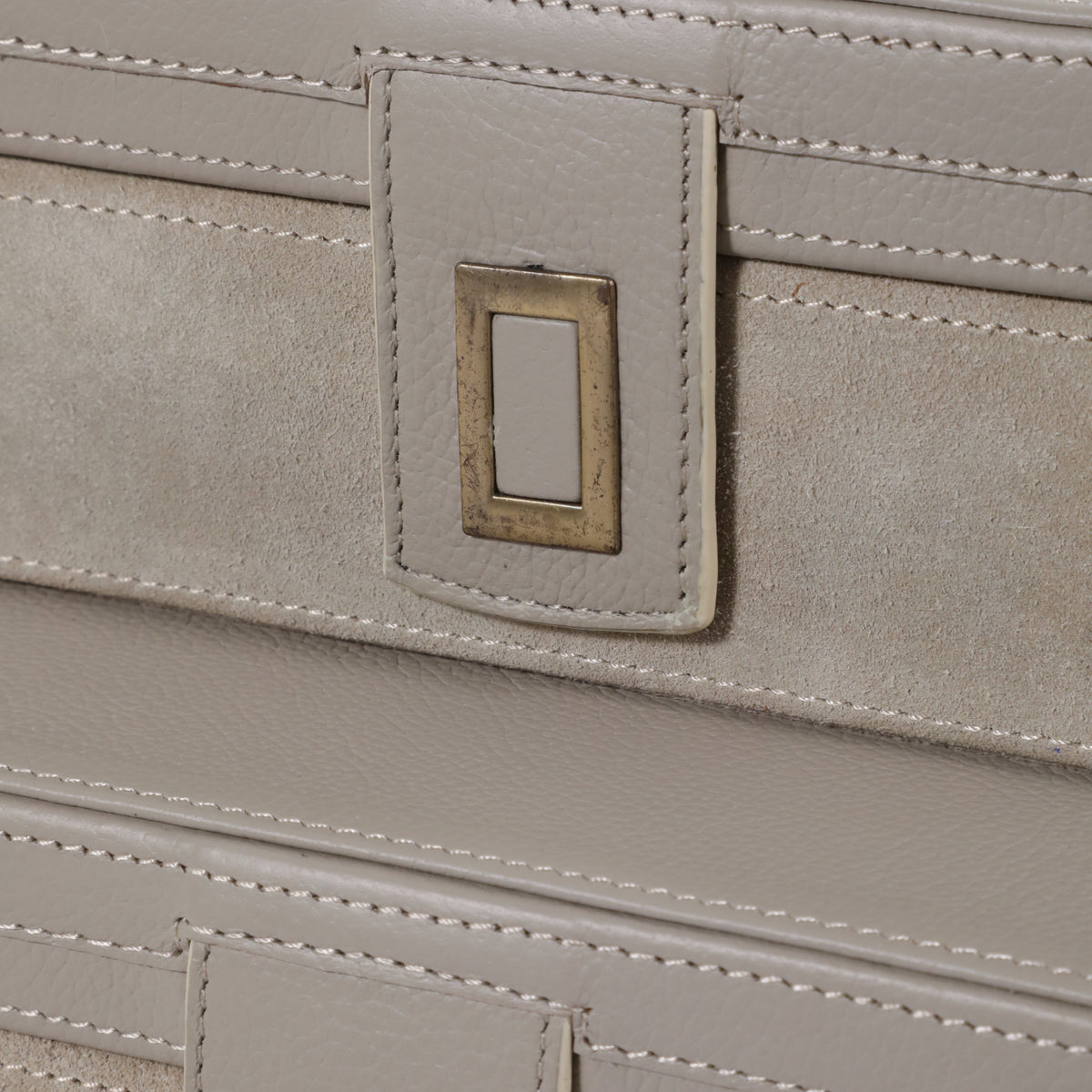 Bentonbeach Set of 2 Ivory Boxes — 5″ — additional view