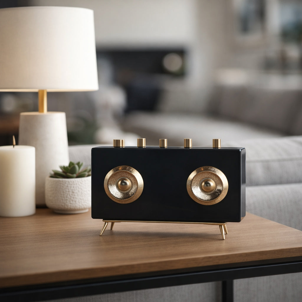 Jensenholm Black Decor — 6″ — additional view