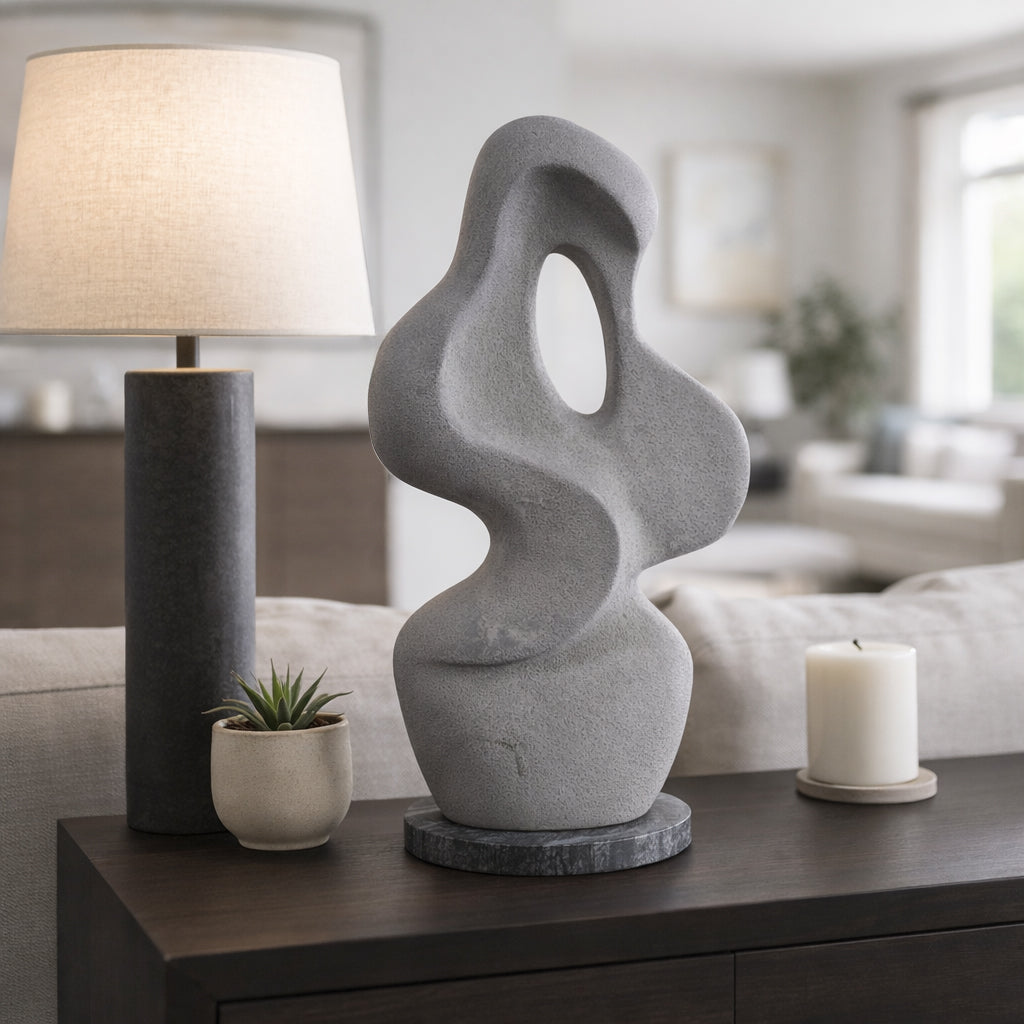 Stoneburn Gray Decor — 23″ — additional view