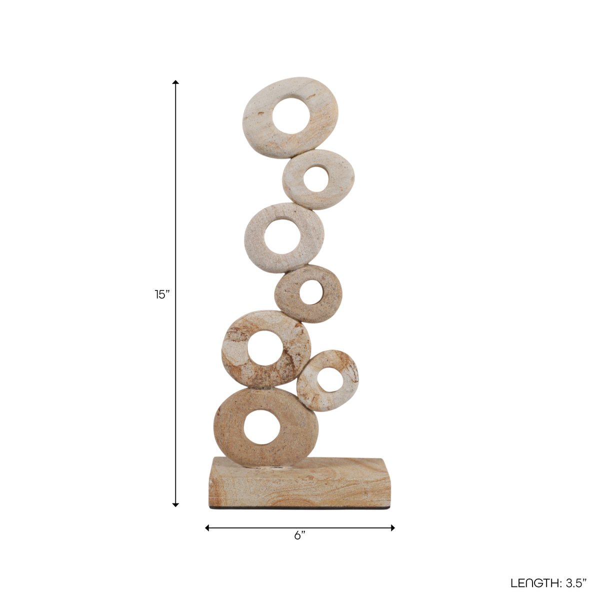 Daytonham Ivory Decor — 15″ — additional view
