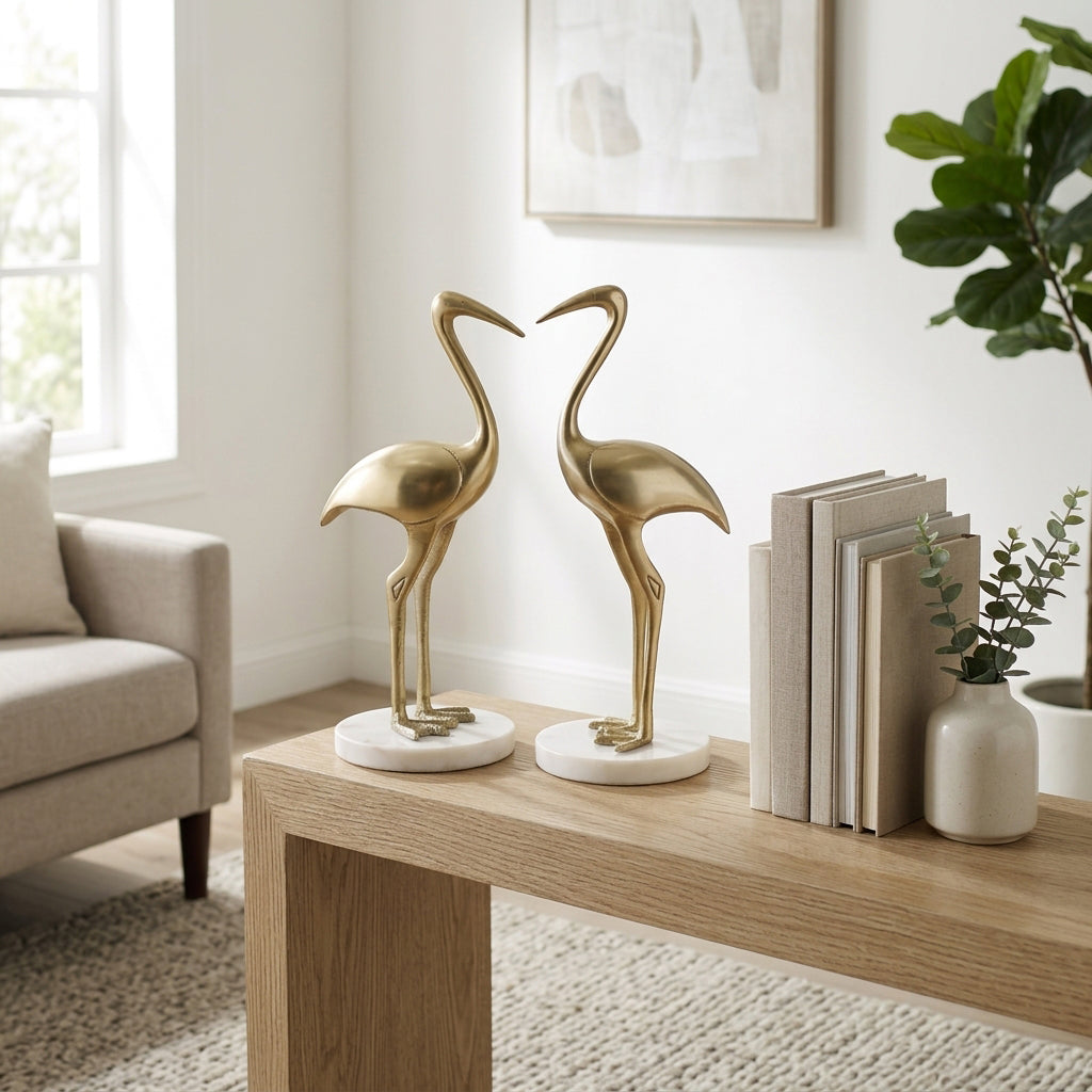 Monroedale Set of 2 Gold Decor — 13″ — additional view