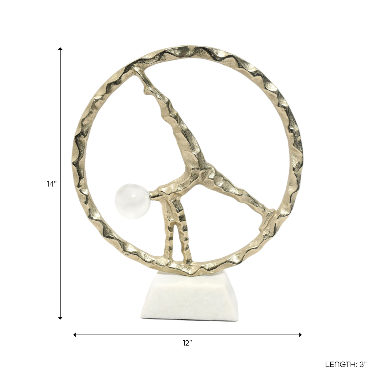 Eldonoak Gold Decor — 16″ — additional view