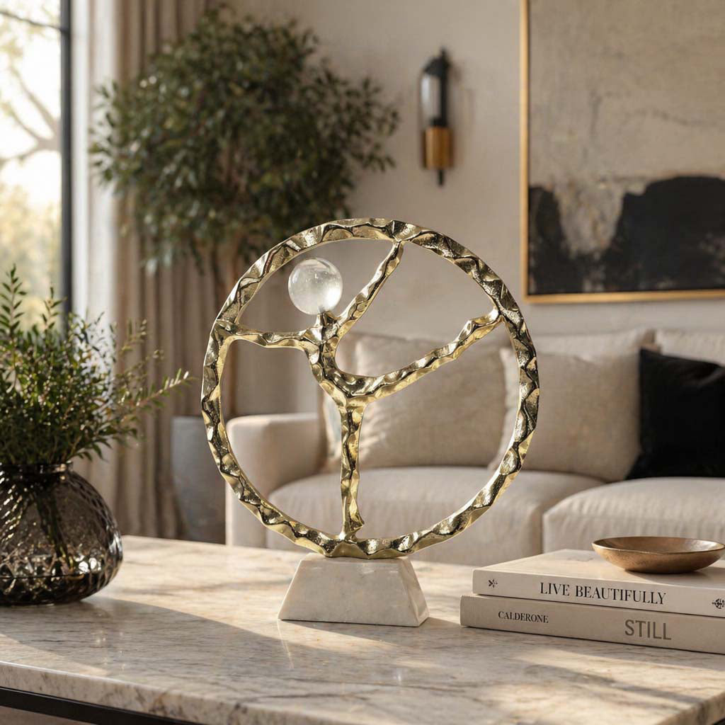 Colbywood Gold Decor — 14″ — additional view