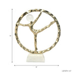 Colbywood Gold Decor — 14″ — additional view