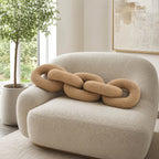 Roseside Brown Pillow — 4″ — additional view