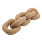 Roseside Brown Pillow — 4″ — additional view