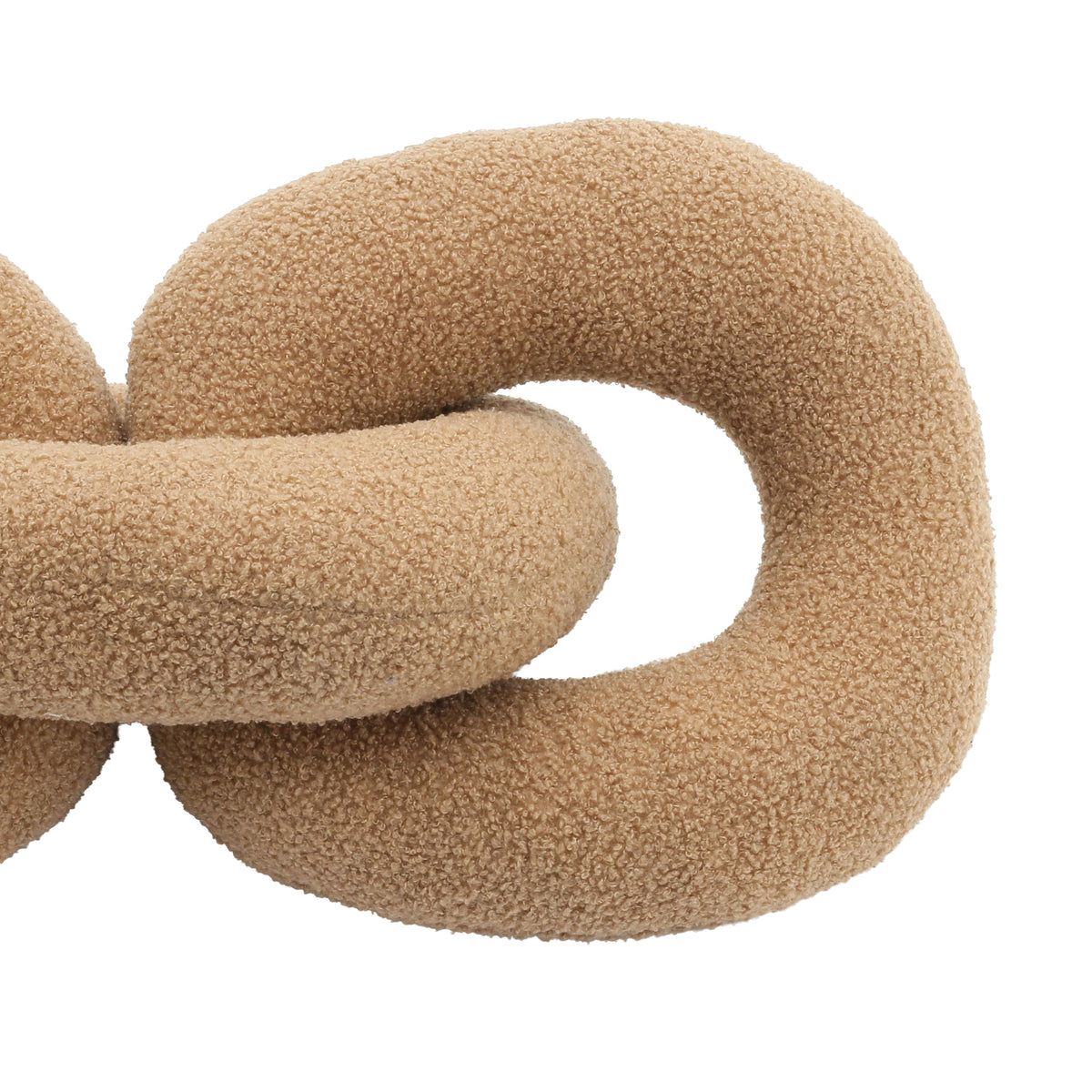 Roseside Brown Pillow — 4″ — additional view