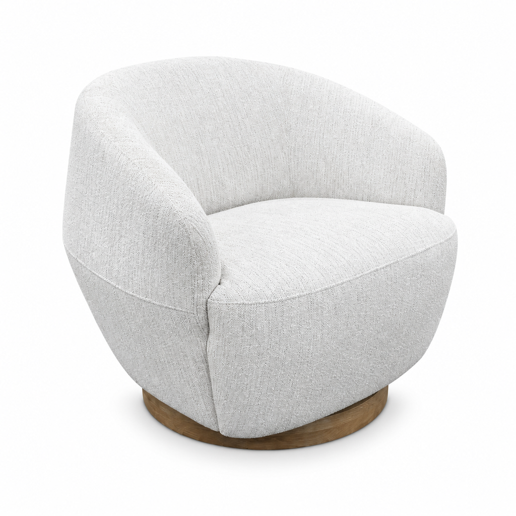 Sereine Accent Chair — three-quarter view