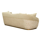 Sirene mansion sofa in Dune Antique Gold — rear view