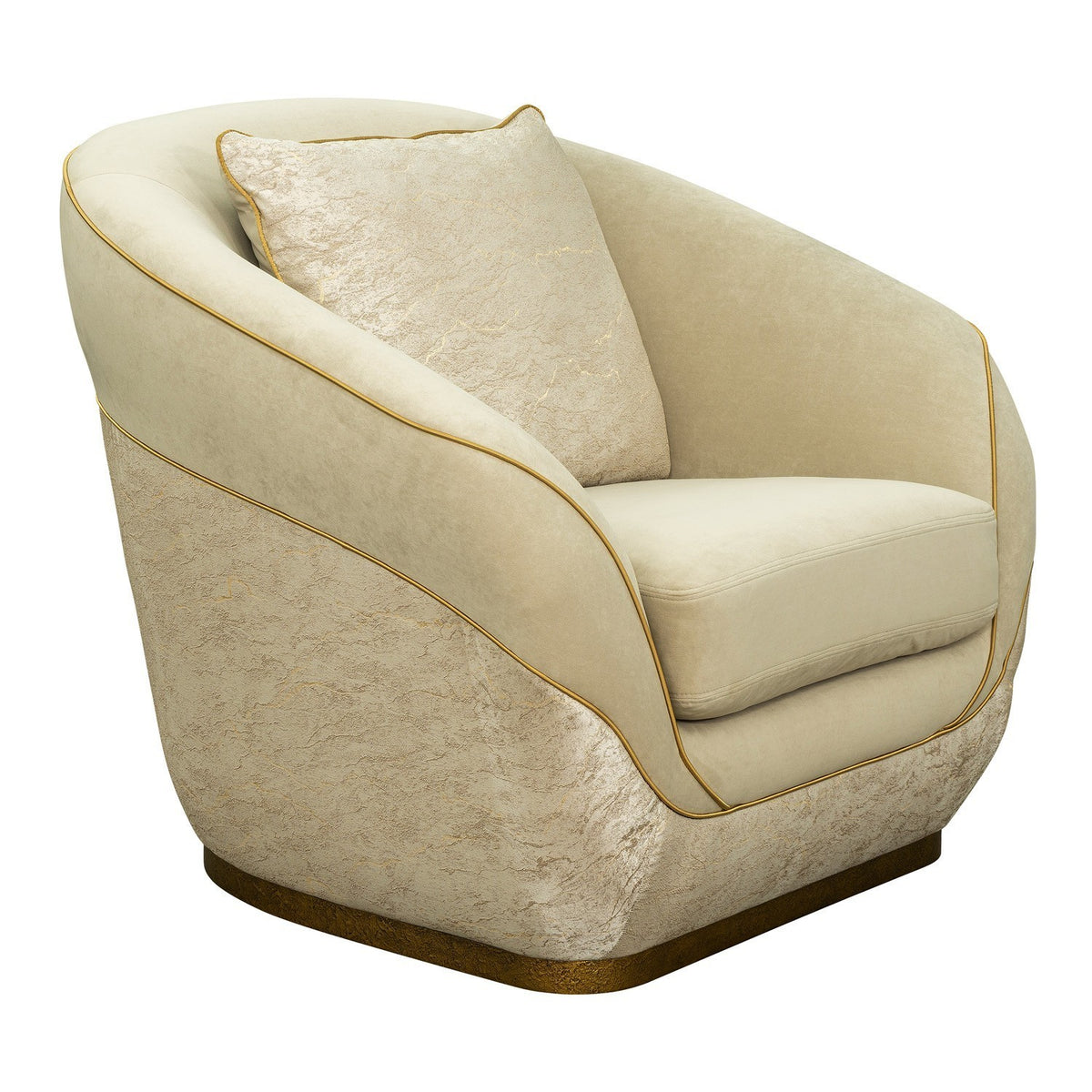 Sirene Matching Chair in Dune Antique Gold