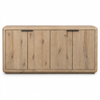 Solenne Arc 4 Door Cabinet - Front View