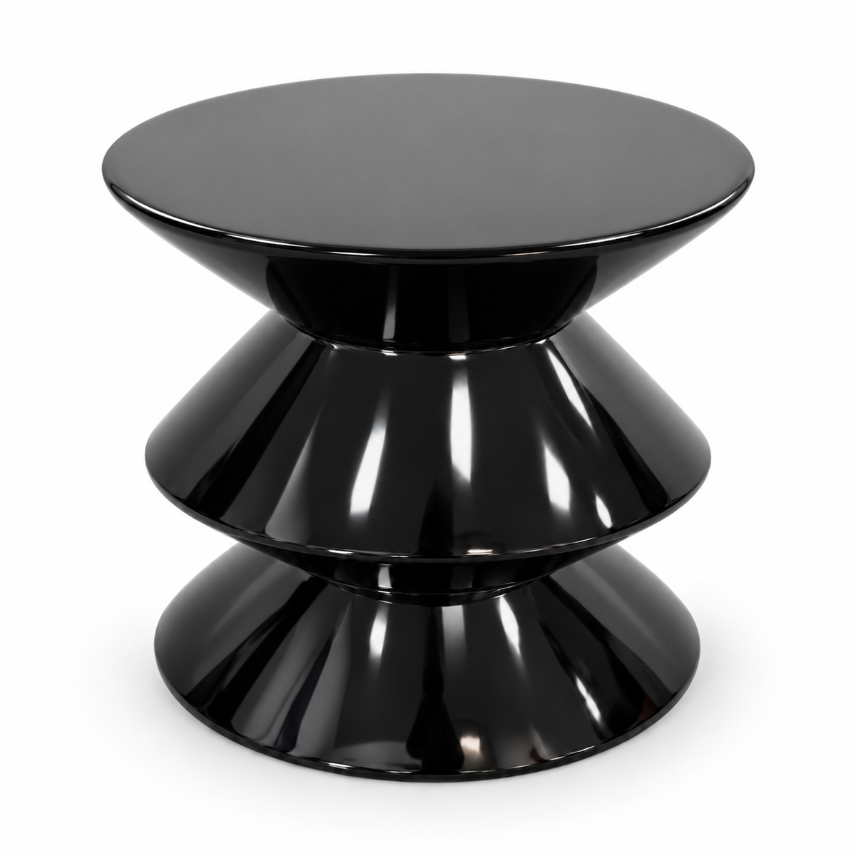 Solune Black End Table — detail 3
