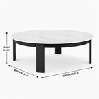 Sorelia Coffee Table dimension diagram