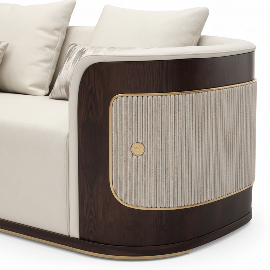 Talmere Sofa - Armrest Detail