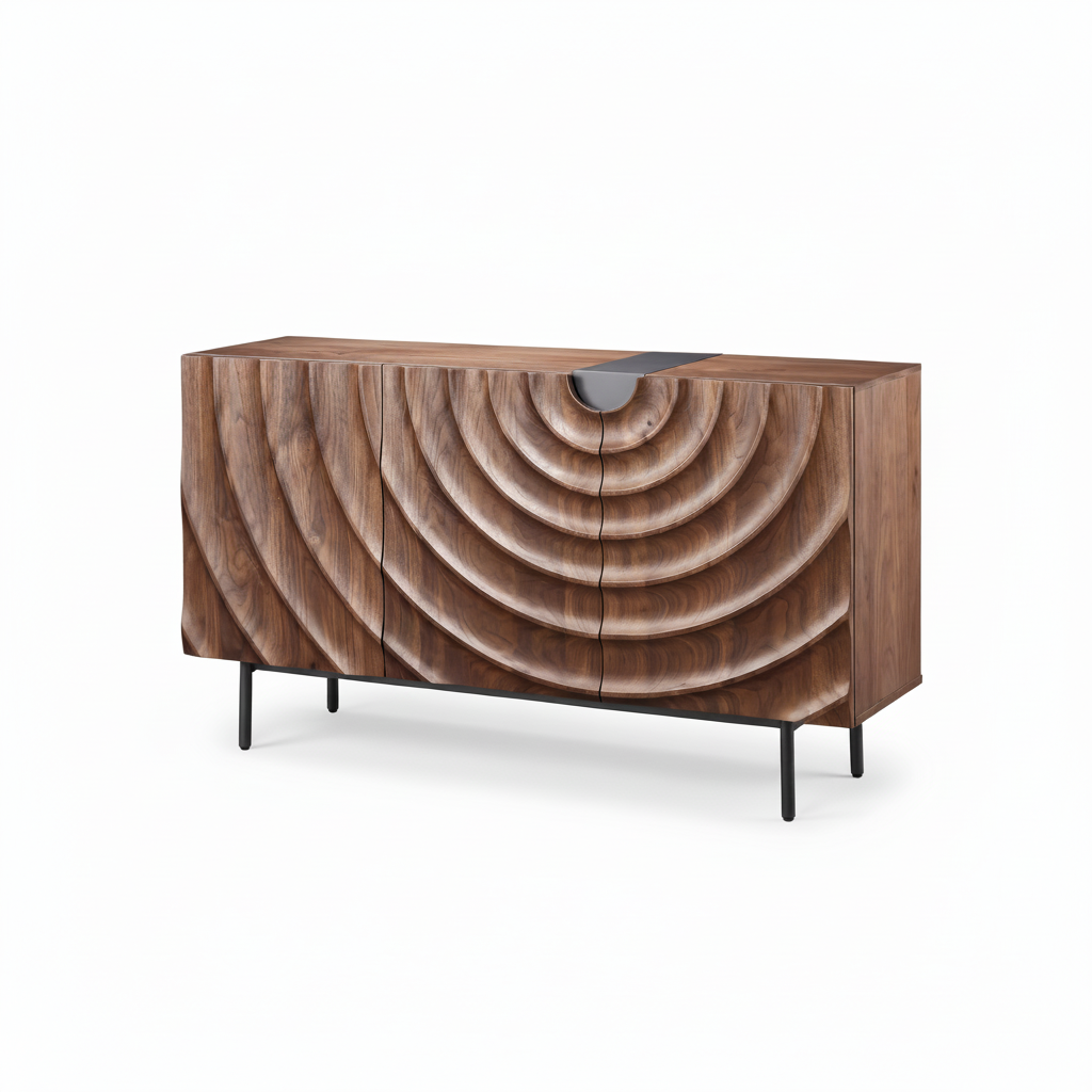 Terrance Sideboard on a uniform pure white background