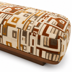 Tessaro Patterned Bench — detail 1