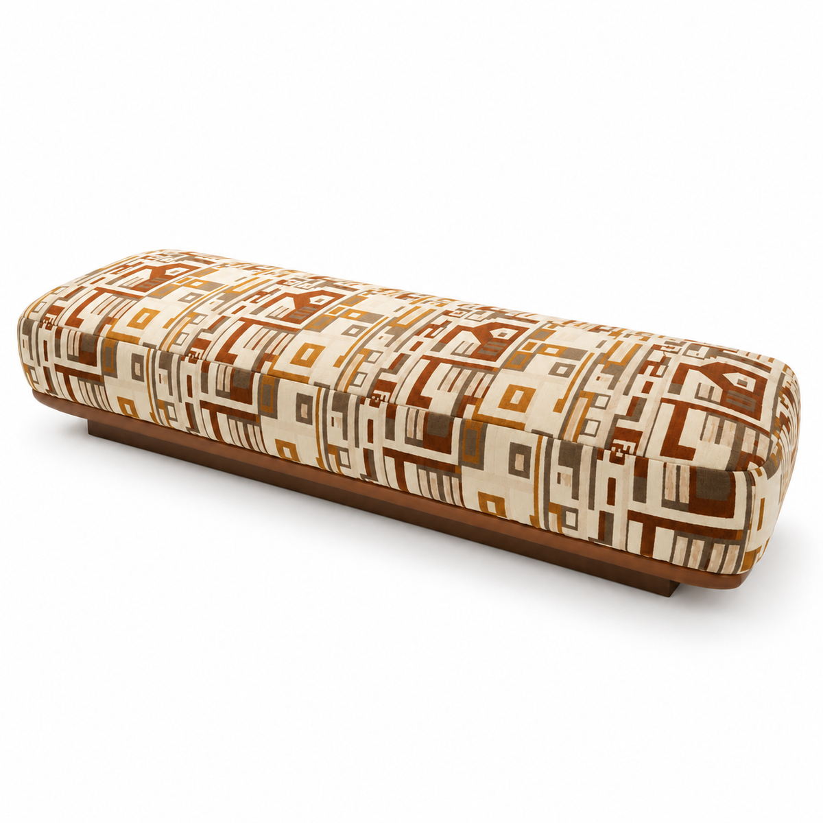 Tessaro Patterned Bench — detail 3