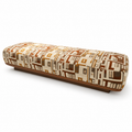 Tessaro Patterned Bench — studio view