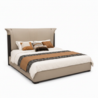 Trevane Bed left-side view of the bed frame on a white background