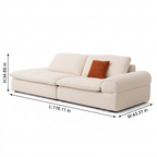 Ulvienne Sectional — dimensions