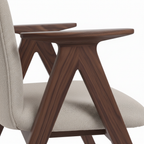 Umbra Dining Chair – Armrest Detail