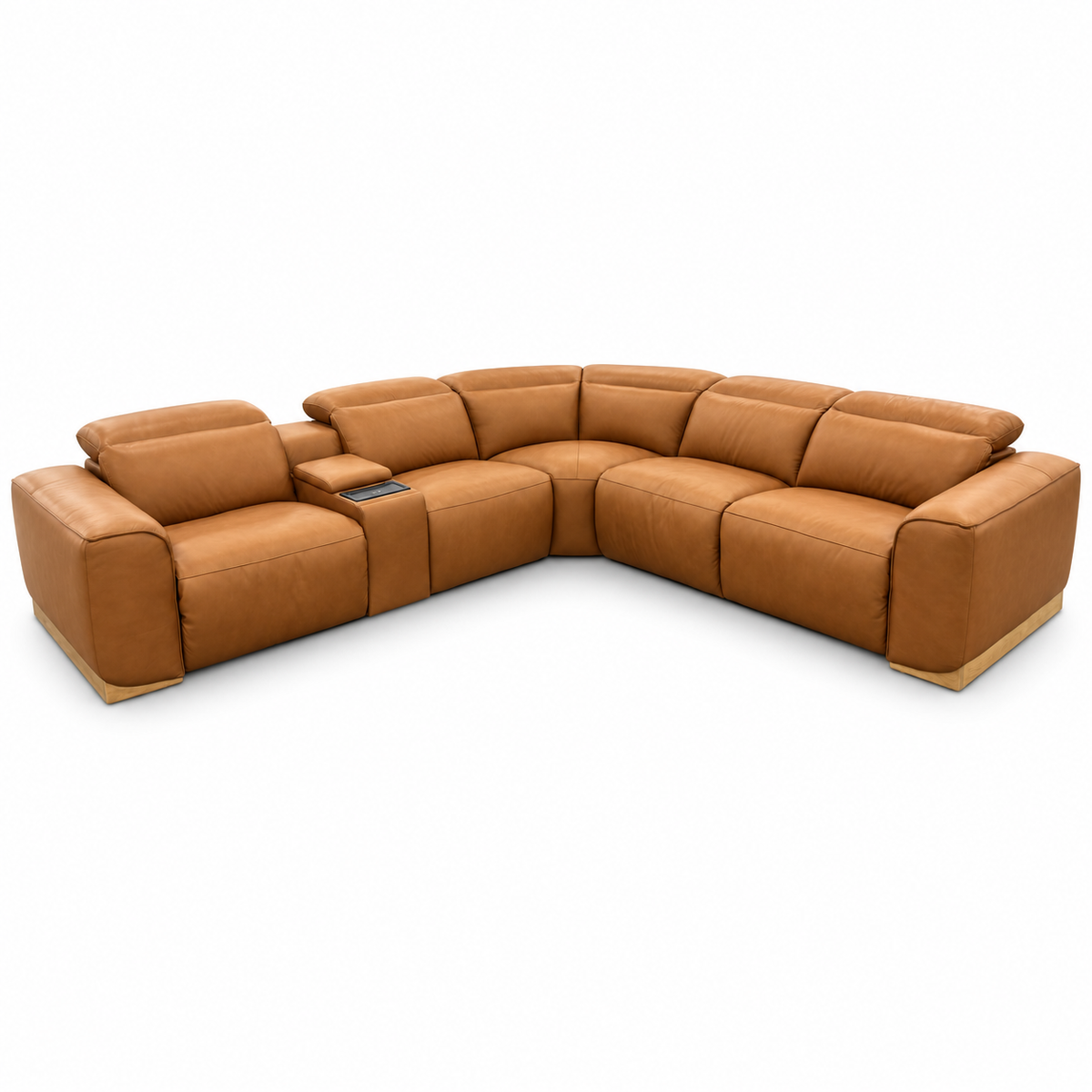 Valceron power reclining sectional sofa - hero