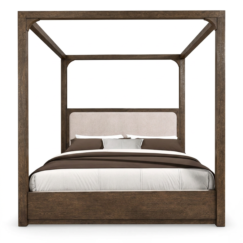 Vellara Canopy Bed - Front View