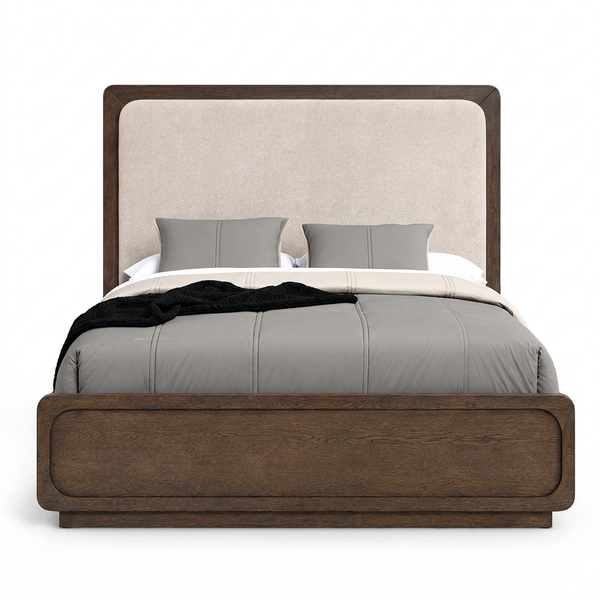 Vellara Upholstered Panel Bed