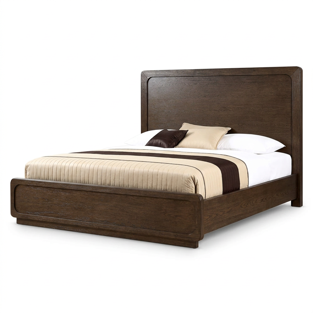 Included component — Vellara Wood Panel Bed