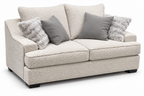 Vellora River Rock Loveseat — studio view 3