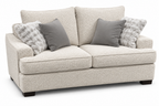 Vellora River Rock Loveseat — studio view 4