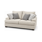 Vellora River Rock Loveseat — full product, square white background