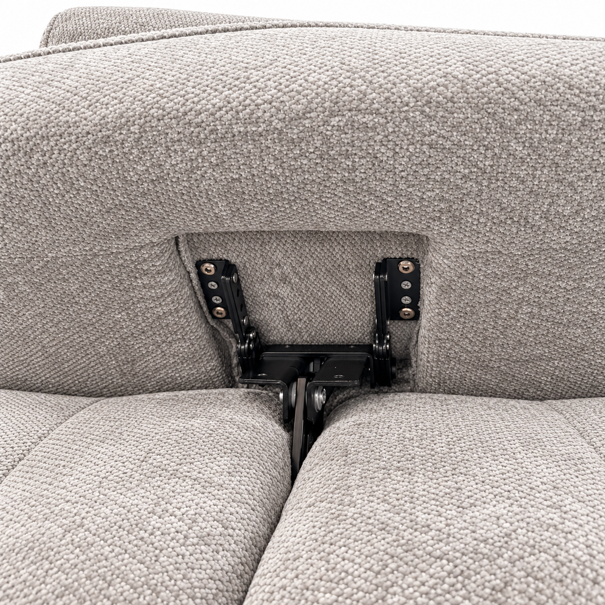 Veltrano movable backrest — connection mechanism detail