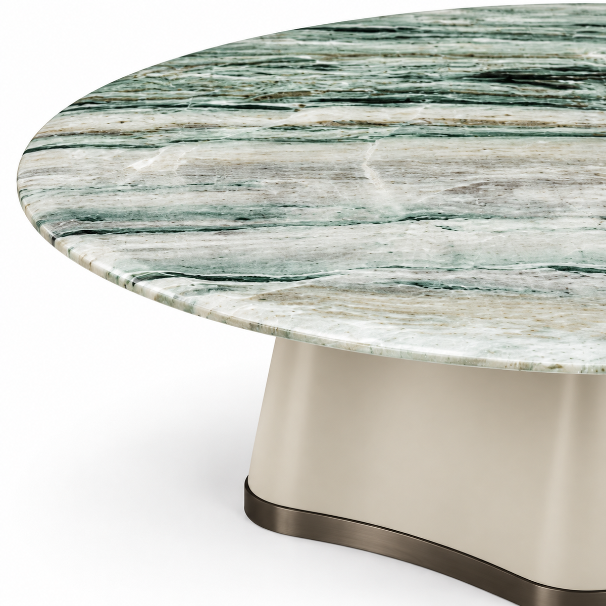 Verdano Marble Coffee Table — detail 1