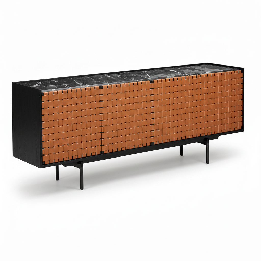 Vionnet Sideboard 3/4 Left Elevated
