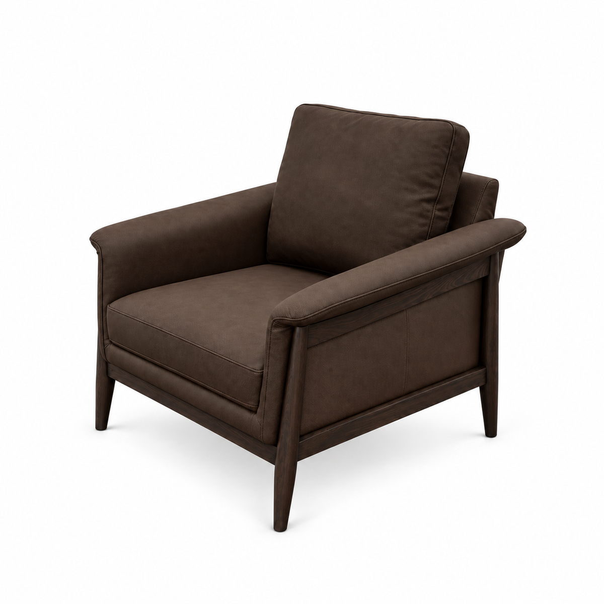 Virel Accent Chair — three-quarter view