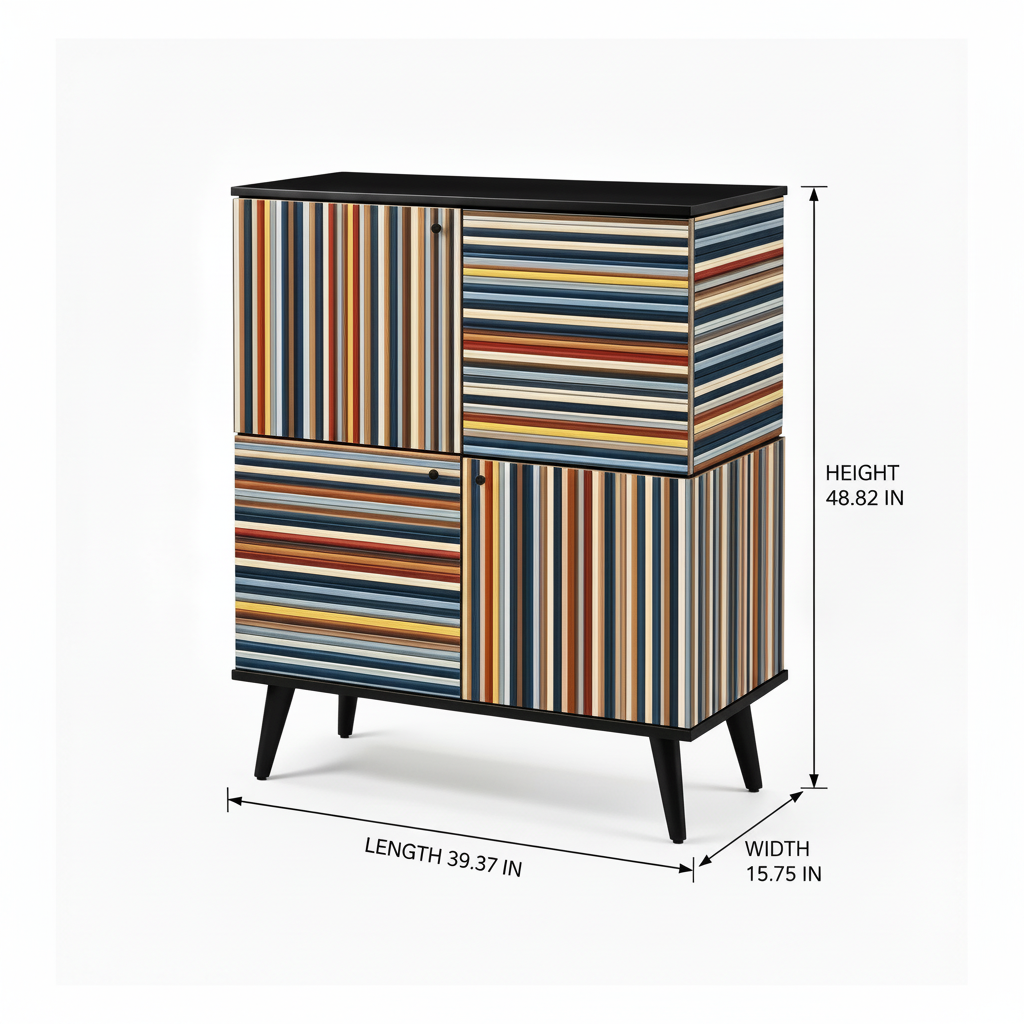 Viva Sideboard dimension diagram