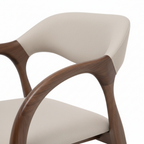 Vivienne Dining Chair - Backrest & Armrest Detail