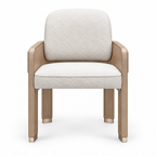 West Kensington Arm Chair — front view on a white background