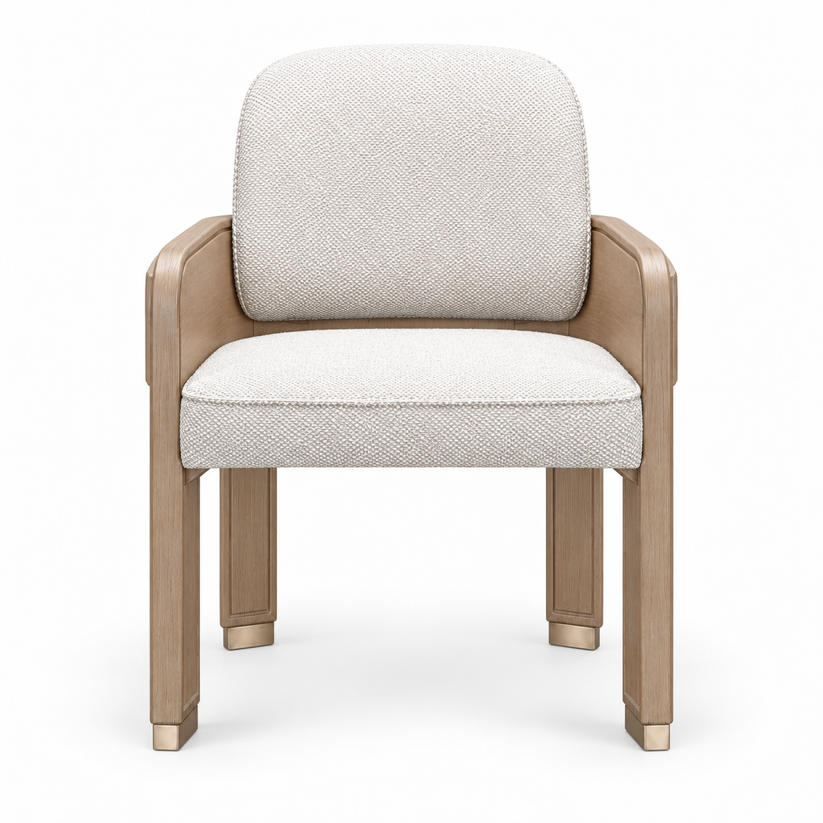 West Kensington Arm Chair — front view on a white background