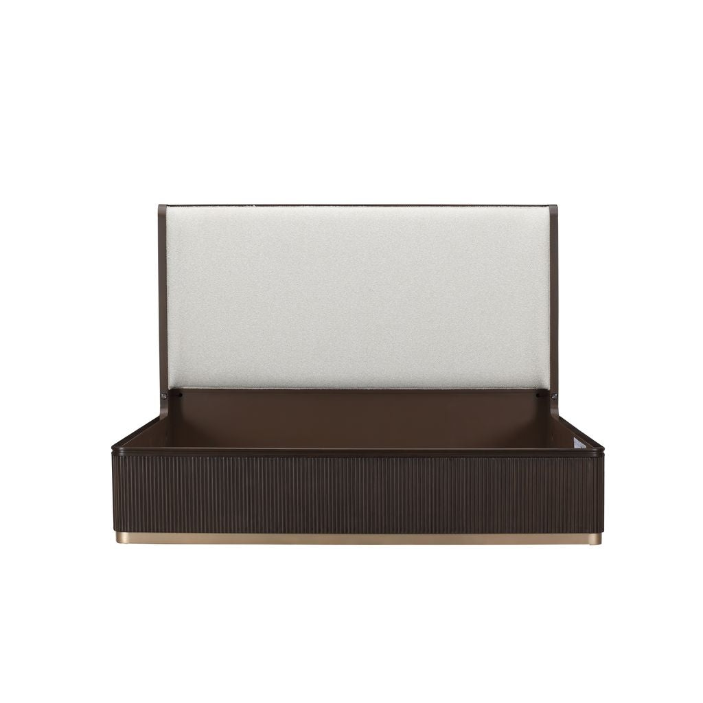West Kensington Bed — Medium Espresso — representative bed size — official view