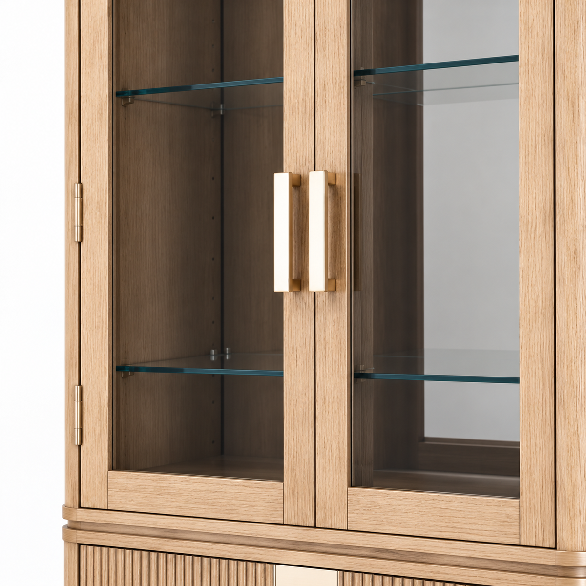 West Kensington Display Cabinet — design detail on a white background